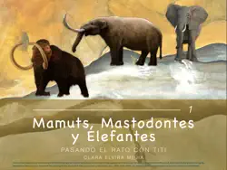 mamuts, mastodontes y elefantes imagen de la portada del libro