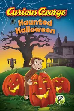 curious george haunted halloween book cover image