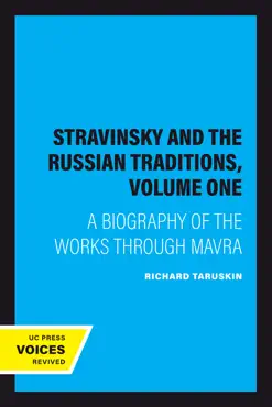 stravinsky and the russian traditions, volume one book cover image