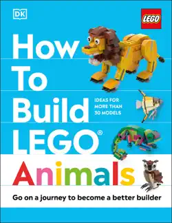 how to build lego animals book cover image