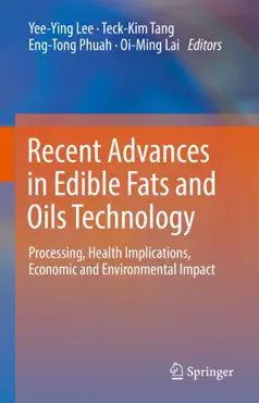 recent advances in edible fats and oils technology book cover image