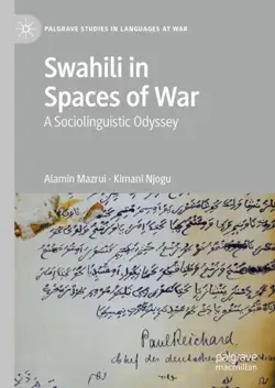 swahili in spaces of war book cover image