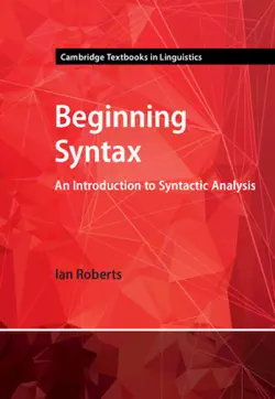 beginning syntax book cover image