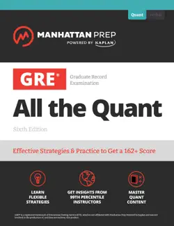 gre all the quant book cover image