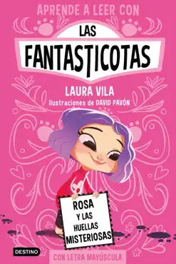 aprende a leer con las fantasticotas 7. rosa y las huellas misteriosas imagen de la portada del libro