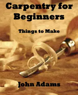 carpentry for beginners imagen de la portada del libro