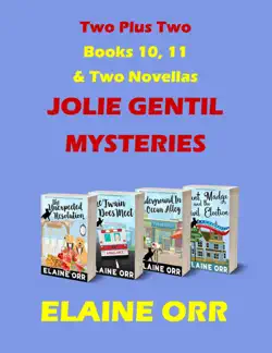 two plus two in the jolie gentil cozy mystery series book cover image