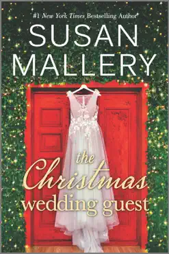 the christmas wedding guest book cover image