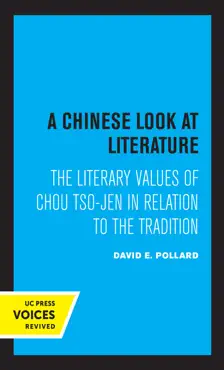 a chinese look at literature book cover image