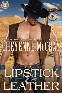 lipstick and leather book cover image