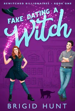 fake dating a witch book cover image