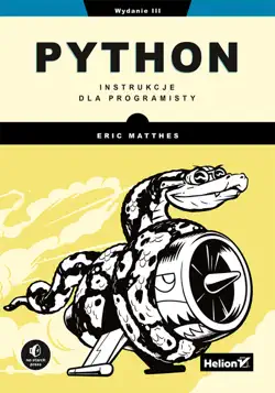 python. instrukcje dla programisty. wydanie iii book cover image