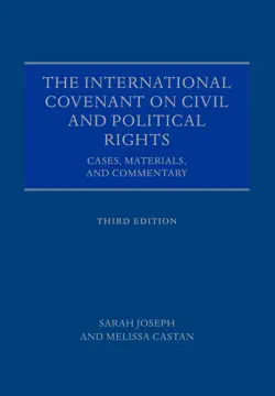 internat covenant civil pol rights 3e c book cover image