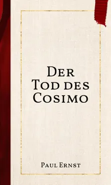 der tod des cosimo book cover image