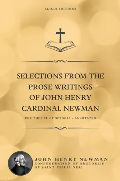 selections from the prose writings of john henry cardinal newman book cover image