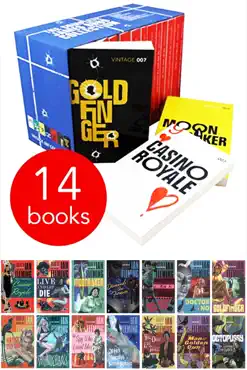 box set of james bond novels 14 books book cover image