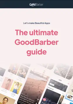 the ultimate goodbarber guide imagen de la portada del libro
