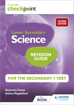 cambridge checkpoint lower secondary science revision guide for the secondary 1 test 2nd edition book cover image