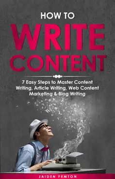 how to write content book cover image