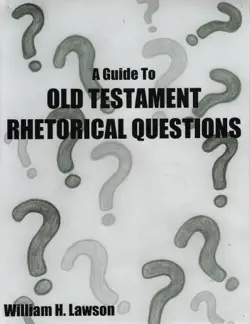 a guide to old testament rhetorical questions book cover image