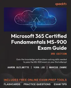microsoft 365 certified fundamentals ms-900 exam guide book cover image