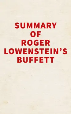 summary of roger lowenstein's buffett imagen de la portada del libro