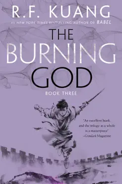 the burning god book cover image