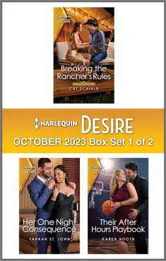 harlequin desire october 2023 - box set 1 of 2 book cover image