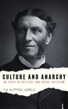 culture and anarchy imagen de la portada del libro