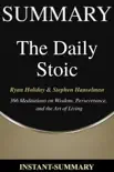 The Daily Stoic synopsis, comments