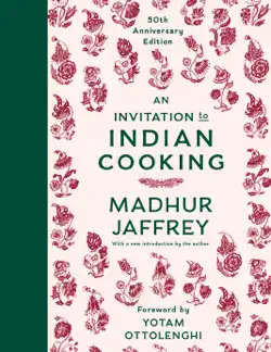 an invitation to indian cooking book cover image