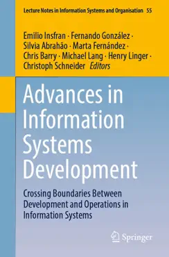 advances in information systems development book cover image