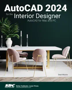 autocad 2024 for the interior designer book cover image