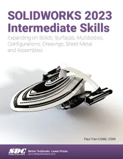 solidworks 2023 intermediate skills book cover image
