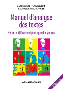 manuel d'analyse des textes - 3e éd. imagen de la portada del libro