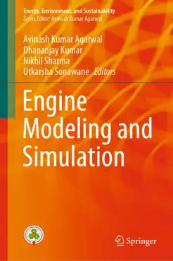 engine modeling and simulation book cover image