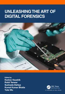 unleashing the art of digital forensics book cover image