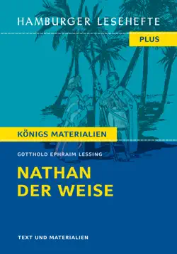 nathan der weise von gotthold ephraim lessing (textausgabe) imagen de la portada del libro