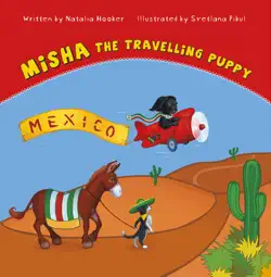 misha the travelling puppy mexico book cover image
