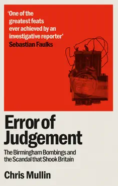 error of judgement book cover image