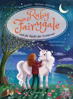ruby fairygale und die nacht der einhörner (erstlese-reihe, band 4) imagen de la portada del libro