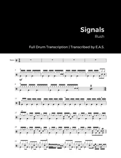 rush - signals book cover image