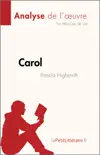 Carol de Patricia Highsmith (Analyse de l'œuvre) sinopsis y comentarios
