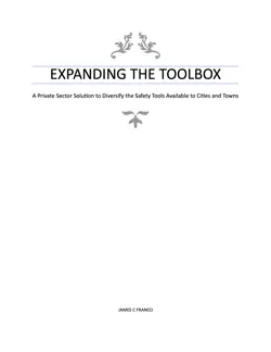 expanding the public safety toolbox book cover image