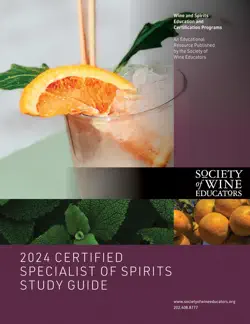 2024 certified specialist of spirits study guide book cover image