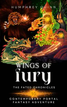 wings of fury (contemporary portal fantasy adventure) book cover image