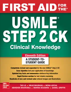 first aid for the usmle step 2 ck, eleventh edition book cover image