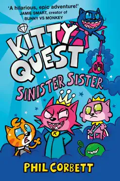 kitty quest: sinister sister imagen de la portada del libro