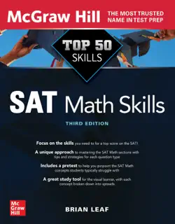 top 50 sat math skills, third edition book cover image