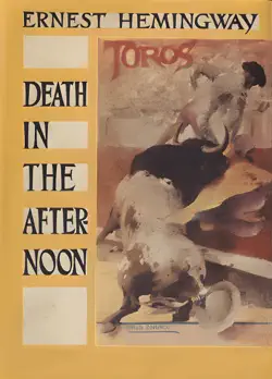 death in the afternoon book cover image